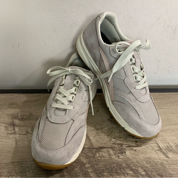 Womens SAS San Antonio Shoe Co. TOUR MESH Taupe Beige Pink WALKING Comfort SHOES - Picture 3 of 8